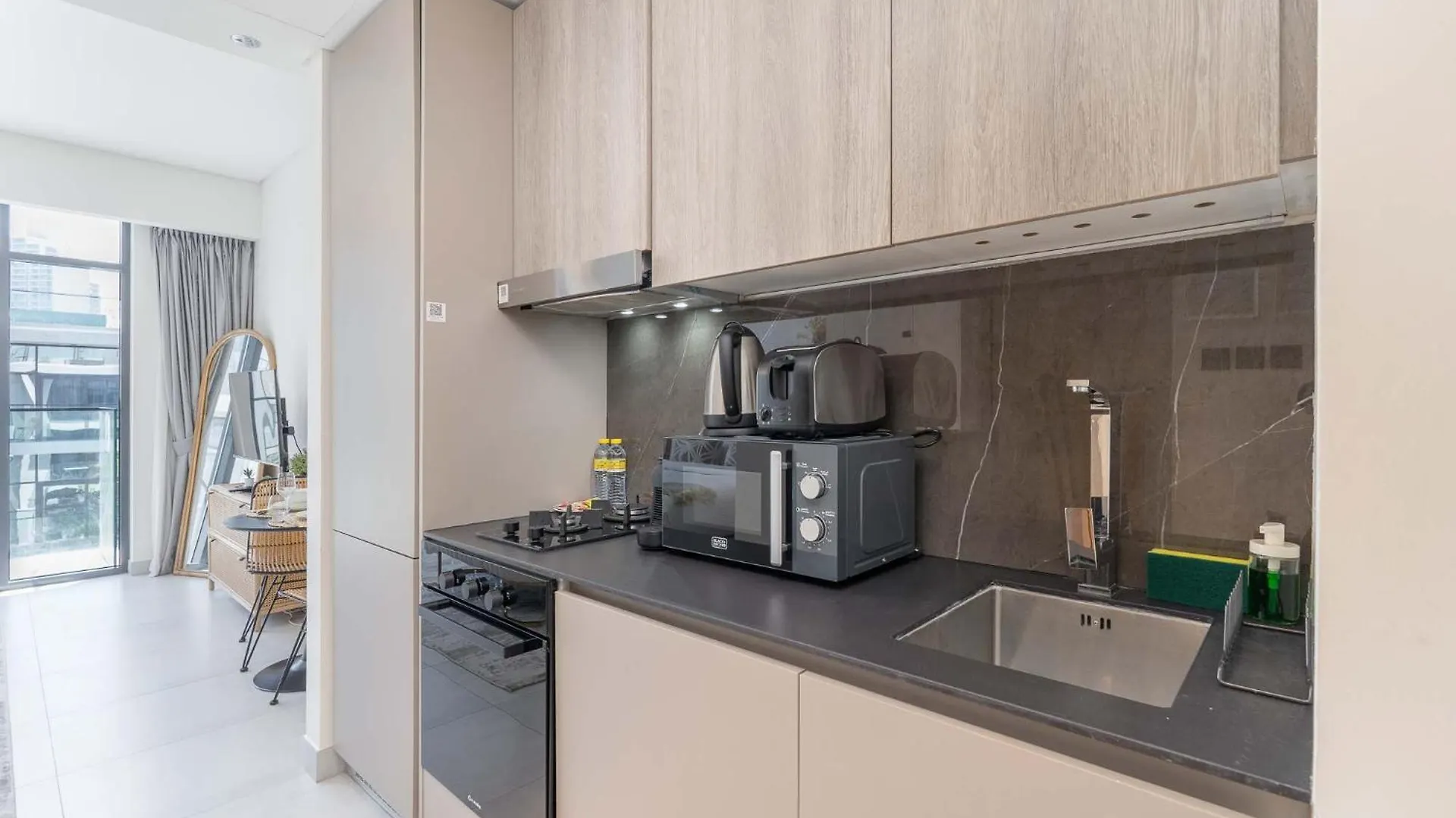 Apartment Modern Bali Vibes Studio With Pool And Palm Tree Views Jvc Dubai United Arab Emirates